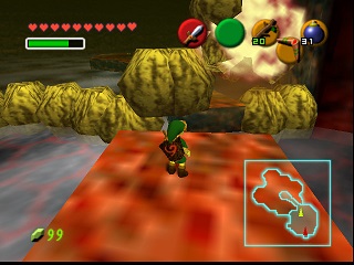 Zelda Ocarina Of Time Master Quest : মন্দিরে (ডানজনে) সোনালি স্কালটুলা