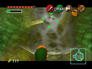 Zelda Ocarina Of Time Master Quest : মন্দিরে (ডানজনে) সোনালি স্কালটুলা
