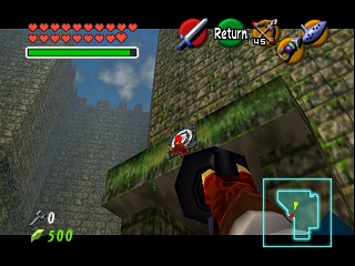 Zelda Ocarina Of Time Master Quest : মন্দিরে (ডানজনে) সোনালি স্কালটুলা