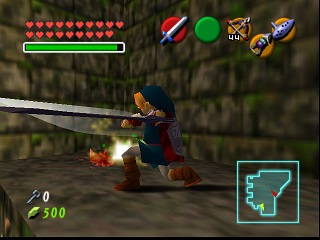 Zelda Ocarina Of Time Master Quest : মন্দিরে (ডানজনে) সোনালি স্কালটুলা