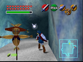 Zelda Ocarina Of Time Master Quest : মন্দিরে (ডানজনে) সোনালি স্কালটুলা