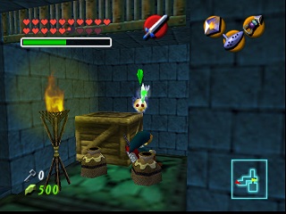 Zelda Ocarina Of Time Master Quest : মন্দিরে (ডানজনে) সোনালি স্কালটুলা