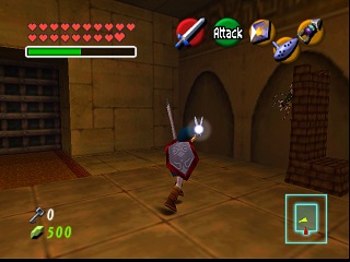 Zelda Ocarina Of Time Master Quest : মন্দিরে (ডানজনে) সোনালি স্কালটুলা