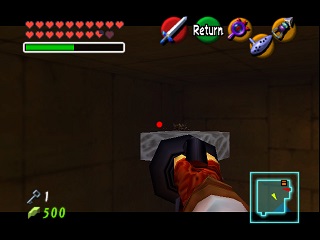 Zelda Ocarina Of Time Master Quest : মন্দিরে (ডানজনে) সোনালি স্কালটুলা