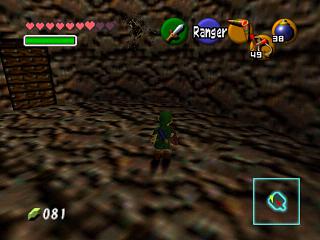 Zelda Ocarina Of Time : 神殿（地牢）中的黄金骷髅蜘蛛