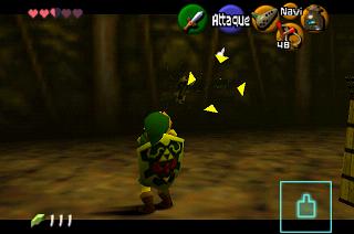 Zelda Ocarina Of Time : 神殿（地牢）中的黄金骷髅蜘蛛