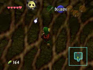 Zelda Ocarina Of Time : 神殿（地牢）中的黄金骷髅蜘蛛