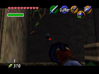Zelda Ocarina Of Time : 神殿（地牢）中的黄金骷髅蜘蛛