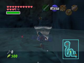Zelda Ocarina Of Time : 神殿（地牢）中的黄金骷髅蜘蛛