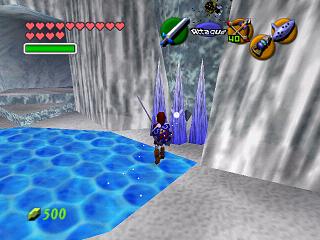 Zelda Ocarina Of Time : 神殿（地牢）中的黄金骷髅蜘蛛