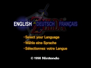 Zelda Ocarina Of Time (N64版) : ゲーム紹介 Zelda Ocarina Of Time (N64版) : ゲーム紹介