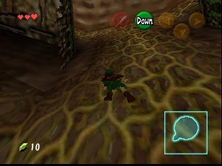 Zelda Ocarina Of Time Master Quest on N64 : The Deku Tree Zelda Ocarina Of Time Master Quest on N64 : The Deku Tree