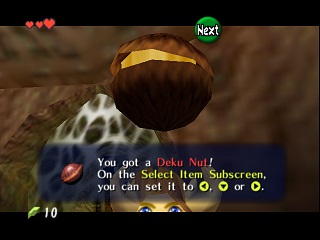 Zelda Ocarina Of Time Master Quest on N64 : The Deku Tree Zelda Ocarina Of Time Master Quest on N64 : The Deku Tree
