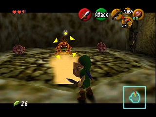 Zelda Ocarina Of Time Master Quest on N64 : The Deku Tree Zelda Ocarina Of Time Master Quest on N64 : The Deku Tree