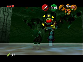 Zelda Ocarina Of Time Master Quest on N64 : The Deku Tree Zelda Ocarina Of Time Master Quest on N64 : The Deku Tree