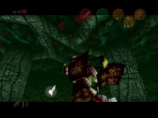 Zelda Ocarina Of Time Master Quest on N64 : The Deku Tree Zelda Ocarina Of Time Master Quest on N64 : The Deku Tree
