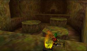 Zelda Ocarina Of Time N64版 : 德库树内部 Zelda Ocarina Of Time N64版 : 德库树内部