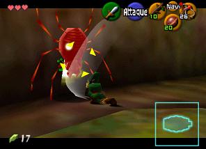 Zelda Ocarina Of Time N64版 : 德库树内部 Zelda Ocarina Of Time N64版 : 德库树内部