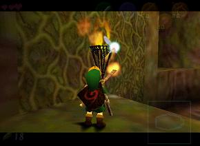 Zelda Ocarina Of Time N64版 : 德库树内部 Zelda Ocarina Of Time N64版 : 德库树内部