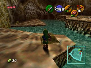 Zelda Ocarina Of Time N64版 : 德库树内部 Zelda Ocarina Of Time N64版 : 德库树内部