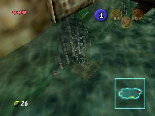 Zelda Ocarina Of Time N64版 : 德库树内部 Zelda Ocarina Of Time N64版 : 德库树内部