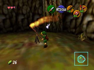 Zelda Ocarina Of Time N64版 : 德库树内部 Zelda Ocarina Of Time N64版 : 德库树内部