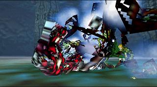 Zelda Ocarina Of Time N64版 : 德库树内部 Zelda Ocarina Of Time N64版 : 德库树内部