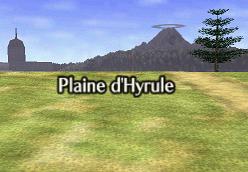 Zelda Ocarina Of Time Master Quest sur N64 - La plaine d'Hyrule