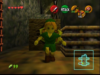 Zelda Ocarina Of Time Master Quest on N64 : Dodongo's Cavern Zelda Ocarina Of Time Master Quest on N64 : Dodongo's Cavern