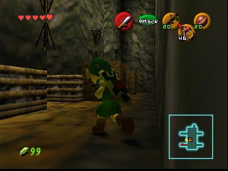 Zelda Ocarina Of Time Master Quest on N64 : Dodongo's Cavern Zelda Ocarina Of Time Master Quest on N64 : Dodongo's Cavern