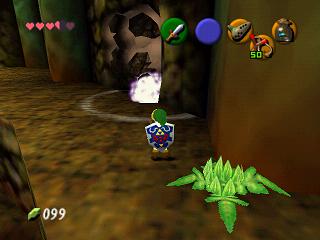 Zelda Ocarina Of Time N64版 : 多咚戈洞窟 Zelda Ocarina Of Time N64版 : 多咚戈洞窟