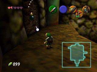 Zelda Ocarina Of Time N64版 : 多咚戈洞窟 Zelda Ocarina Of Time N64版 : 多咚戈洞窟