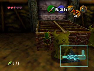 Zelda Ocarina Of Time N64版 : 多咚戈洞窟 Zelda Ocarina Of Time N64版 : 多咚戈洞窟