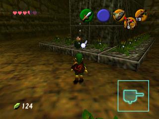 Zelda Ocarina Of Time N64版 : 多咚戈洞窟 Zelda Ocarina Of Time N64版 : 多咚戈洞窟