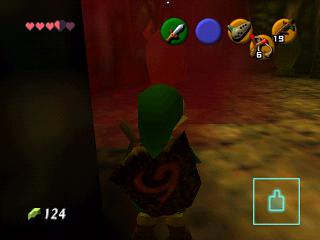 Zelda Ocarina Of Time N64版 : 多咚戈洞窟 Zelda Ocarina Of Time N64版 : 多咚戈洞窟