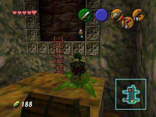 Zelda Ocarina Of Time N64版 : 多咚戈洞窟 Zelda Ocarina Of Time N64版 : 多咚戈洞窟