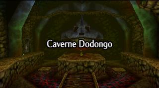 Zelda Ocarina Of Time sur N64 - Caverne Dodongo