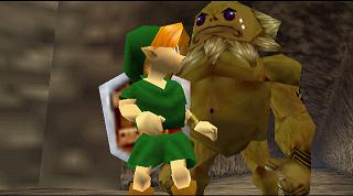 Zelda Ocarina Of Time N64版 : 多咚戈洞窟 Zelda Ocarina Of Time N64版 : 多咚戈洞窟