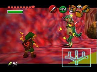 Zelda Ocarina Of Time Master Quest no N64 : A Barriga de Jabu Jabu Zelda Ocarina Of Time Master Quest no N64 : A Barriga de Jabu Jabu