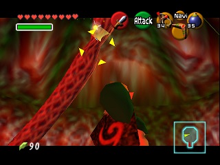 Zelda Ocarina Of Time Master Quest no N64 : A Barriga de Jabu Jabu Zelda Ocarina Of Time Master Quest no N64 : A Barriga de Jabu Jabu
