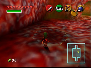 Zelda Ocarina Of Time Master Quest no N64 : A Barriga de Jabu Jabu Zelda Ocarina Of Time Master Quest no N64 : A Barriga de Jabu Jabu