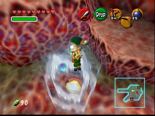 Zelda Ocarina Of Time Master Quest no N64 : A Barriga de Jabu Jabu Zelda Ocarina Of Time Master Quest no N64 : A Barriga de Jabu Jabu
