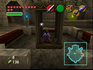 Zelda Ocarina Of Time Master Quest en N64 : El Templo del Bosque Zelda Ocarina Of Time Master Quest en N64 : El Templo del Bosque