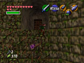 Zelda Ocarina Of Time su N64 : Il Tempio della Foresta