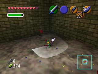 Zelda Ocarina Of Time su N64 : Il Tempio della Foresta
