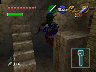 Zelda Ocarina Of Time su N64 : Il Tempio della Foresta