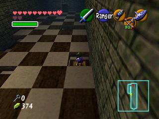 Zelda Ocarina Of Time su N64 : Il Tempio della Foresta