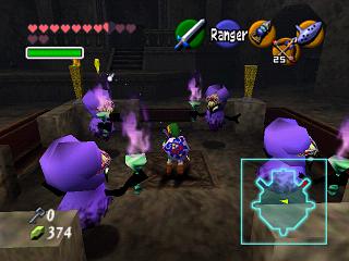 Zelda Ocarina Of Time su N64 : Il Tempio della Foresta