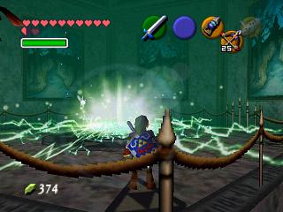 Zelda Ocarina Of Time su N64 : Il Tempio della Foresta