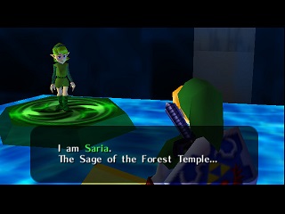 Zelda Ocarina Of Time su N64 : Il Tempio della Foresta